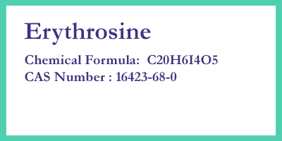 Erythrosine